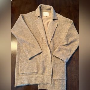 Camel colored coatigan